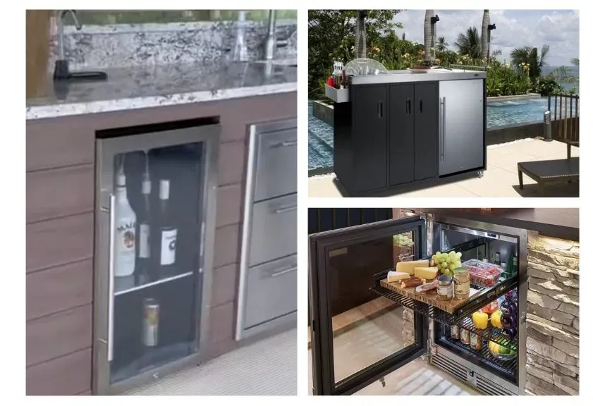Outdoor Refrigeration | Carpetland USA Granite & Flooring