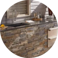 Outdoor Kitchen | Carpetland USA Granite & Flooring