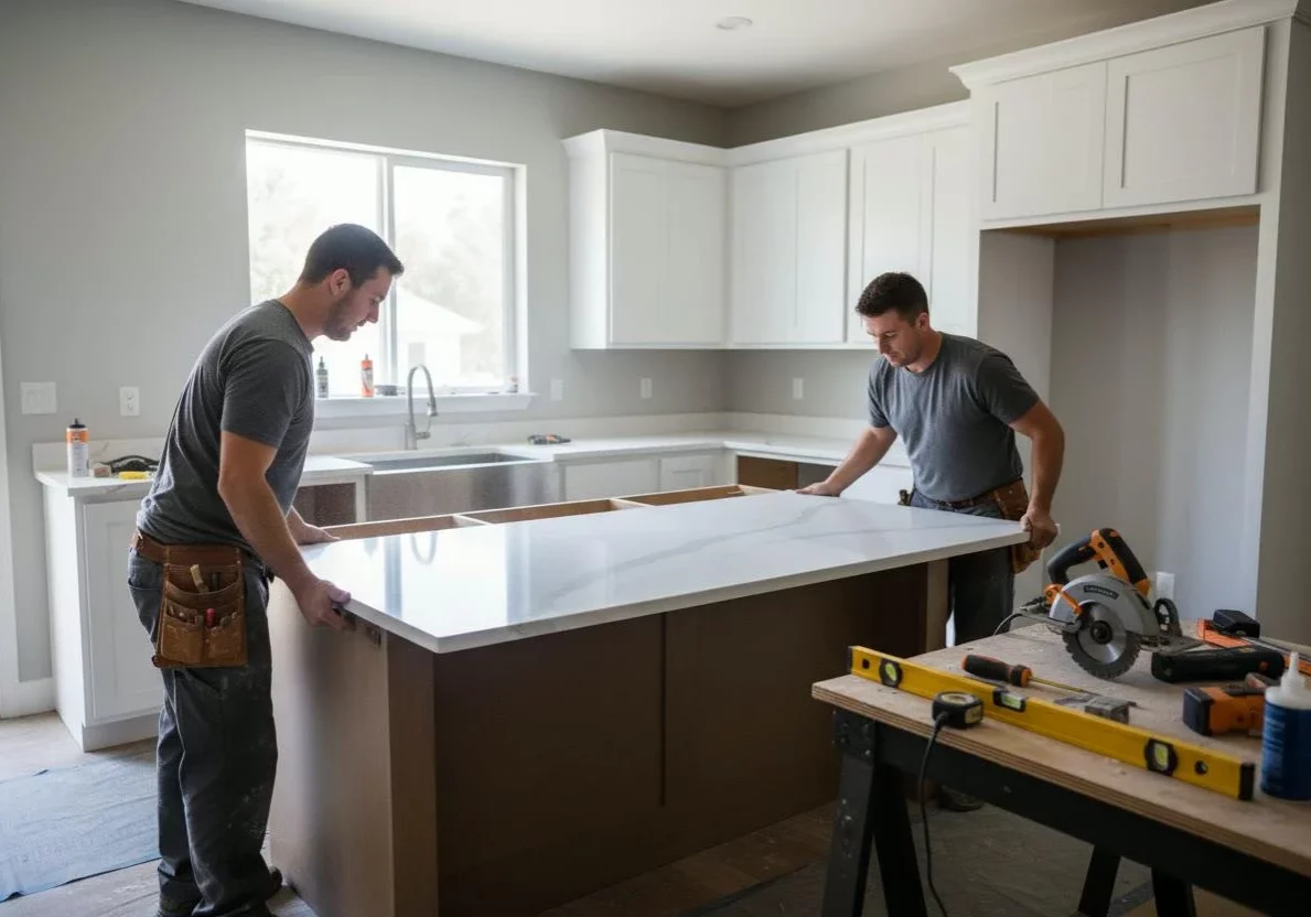 Countertop Installation | Carpetland USA Granite & Flooring